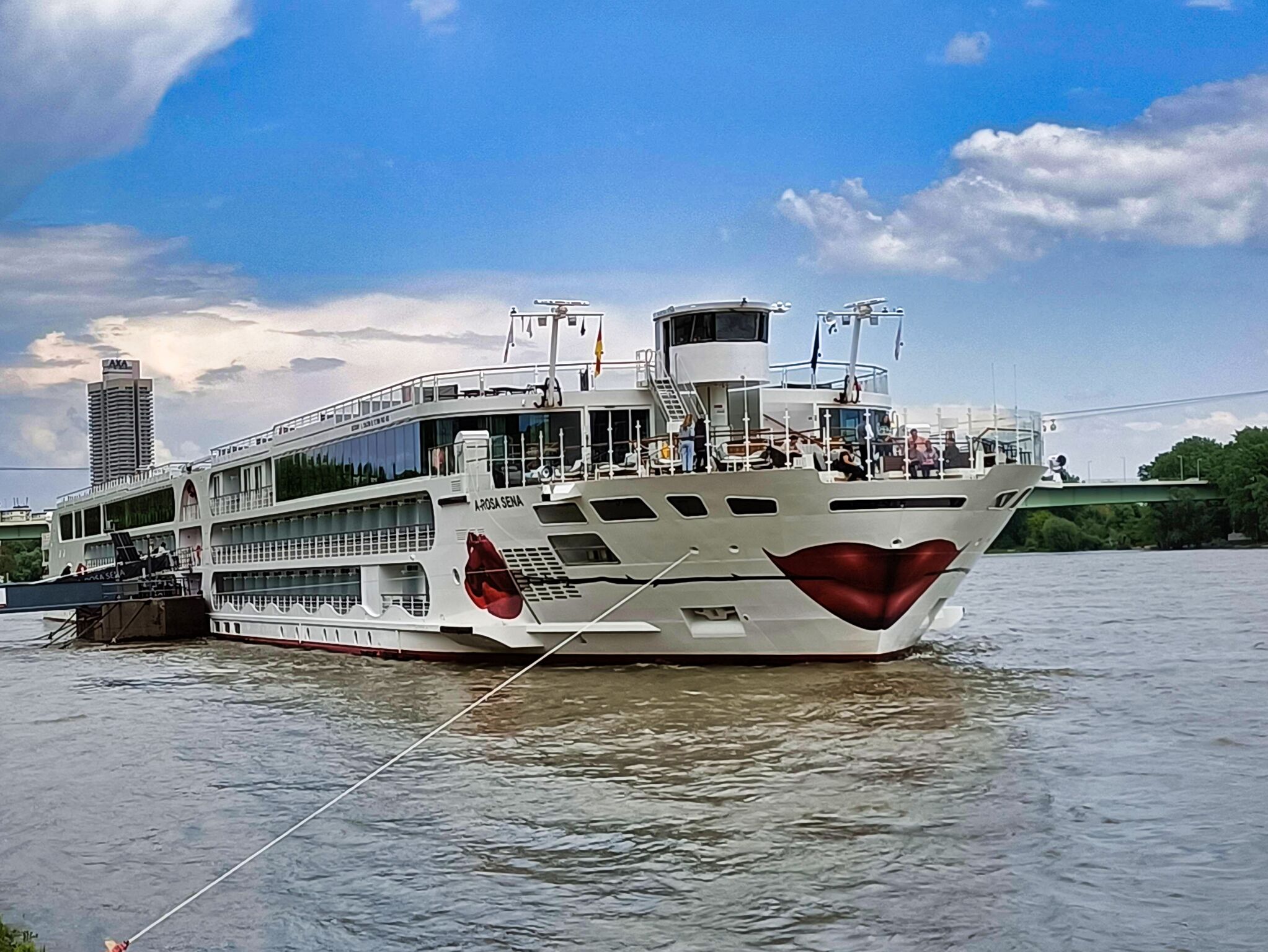 A-ROSA Sena Rhein Holland Abbruch im Markermeer Wassereinbruch