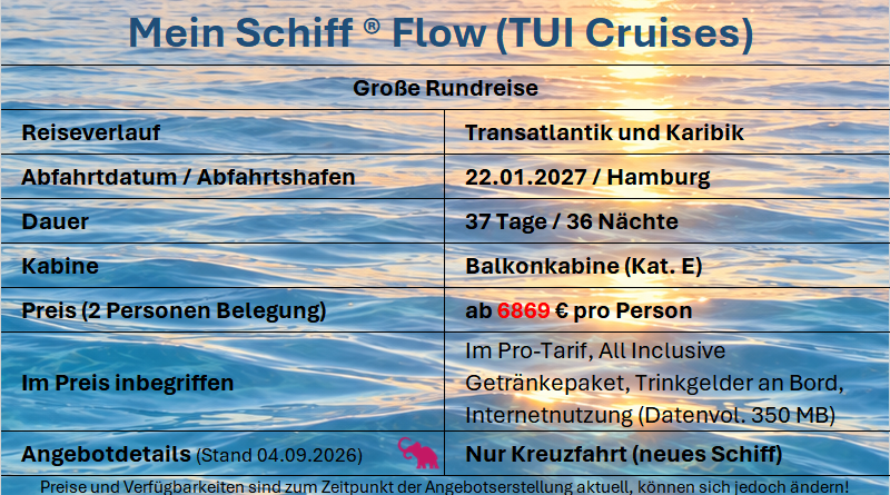 Transatlantik MS Flow 220127
