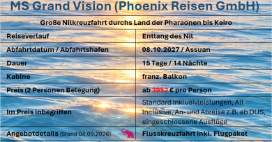 Nilkreuzfahrt Grand Vision 081027